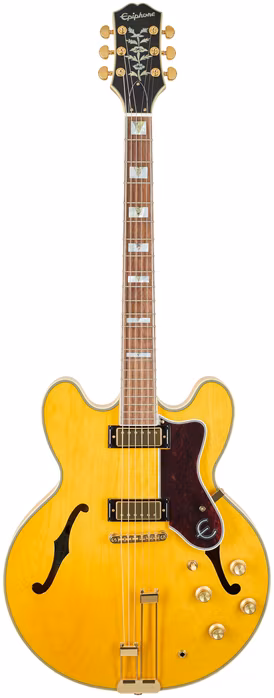 Epiphone Sheraton Natural - Semiakustische Gitarre
