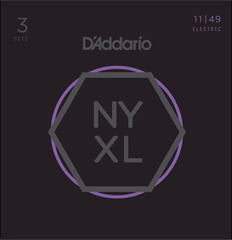 D'Addario NYXL1149-3P - Cordes pour une guitare électrique