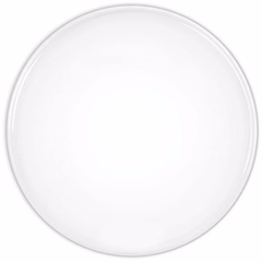 Evans 24" EQ3 Reso Smooth White bez loga - Peau de résonance pour grosse caisse