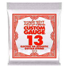 Ernie Ball 1019 Plain Steel Single .013 - Cordes pour guitare électrique/acoustique