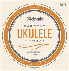 D'Addario EJ87B - Cordes pour ukulélé baryton