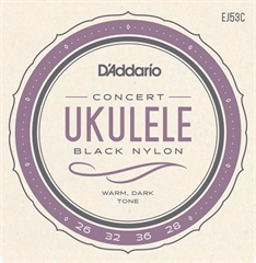 D'Addario EJ53C - Cordes pour ukulélé de concert