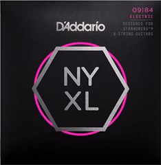 D'Addario NYXL0984SB - Cordes pour guitare électrique a huit corde