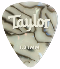 Taylor Celluloid Picks 1.21 Abalone - Médiators