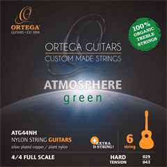 Ortega ATG44NH - Cordes en nylon pour guitare classique