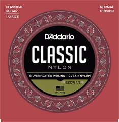 D'Addario EJ27N 1/2 - Cordes en nylon pour guitare classique