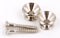 Fender Pure Vintage Strap Buttons, Nickel - Fixation pour sangle