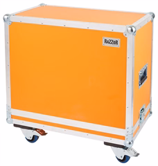 Razzor Cases Orange Rockerverb MKIII 50 combo DELUXE 20mm Case - Combo Flight Case
