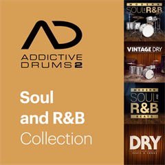 XLN AUDIO Addictive Drums 2: Soul & R&B Collection - Software