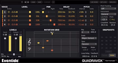 Eventide Quadravox - Software