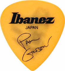 Ibanez Paul Gilbert Picks Yellow, Heavy - Médiator Signature