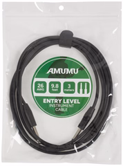 Amumu Entry Level Instrument Cable 3 m - Câble d'instrument