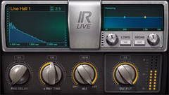 WAVES IR-Live Convolution Reverb - Software