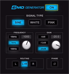 WAVES eMo Generator - Software