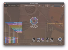 NIGHTFOX AUDIO Everything Acoustic - Software