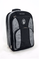 Marcus Bonna Backpack Bag With Room For Piston Trumpet and Flugelhorn model MB, Black Nylon - Housse pour trompette et bugle 