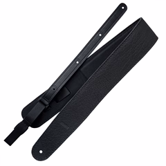 Richter Luxury Bullneck Wild Black - Sangle de guitare