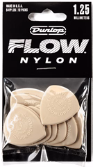 Dunlop Flow Nylon 1.25mm 12 Pack - Médiators