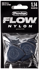 Dunlop Flow Nylon 1.14mm 12 Pack - Médiators