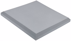 Pyramid Tile Grey/White - Mousse acoustique