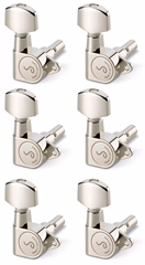 Schaller M6 135 6 left Nickel - Mécanique de guitare 