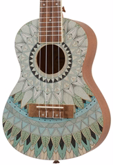 Bamboo U-23 Jade - Ukulélé acoustique