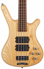 Warwick Rockbass Corvette $$ 4-String Natural Transparent Satin - Basse électrique