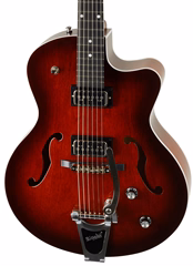 Godin 5th Avenue Uptown T-Armond Havana Burst - Guitare semi acoustique