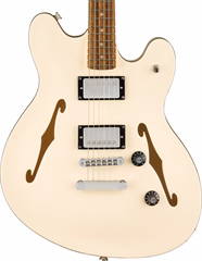 Fender Squier Affinity Starcaster Deluxe LRL OWT - Guitare semi acoustique