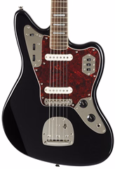 Fender Squier Classic Vibe 70s Jaguar LRL Black - Guitare électrique
