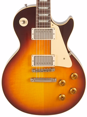 Gibson Custom Shop 1958 Les Paul Standard Reissue VOS Bourbon Burst - Guitare électrique