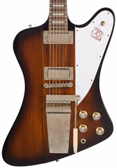 Gibson Custom Shop 1963 Firebird V w/ Maestro Vibrola VOS Vintage Sunburst - Guitare électrique