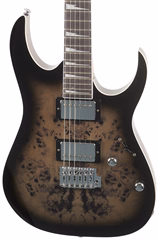 Ibanez GRG220PA1B Transparent Brown Black Burst - Guitare électrique