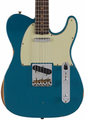 Fender Custom Shop 60 Telecaster Relic Aged Ocean Turquoise - Guitare électrique