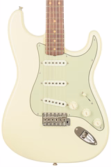 Fender Custom Shop Vintage Custom 59 Stratocaster TCP Faded Vintage White - Guitare électrique