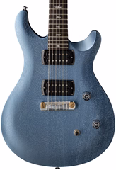 PRS SE CE24 Standard Satin Ice Blue Metallic - Guitare électrique