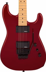 Jackson Pro Origins 1985 San Dimas SD1 HH FR MN Candy Apple Red - Guitare électrique