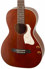 Art & Lutherie Roadhouse Q-Discrete Havana Brown - Guitare électroacoustique