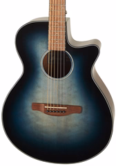 Ibanez AEG50 Indigo Blue Burst - Guitare électroacoustique