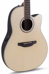 Applause AB24II CS Mid Cutaway Natural Satin - Guitare électroacoustique