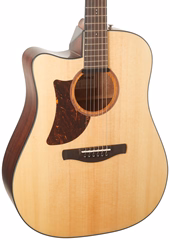 Ibanez AAD170LCES Natural - Guitare électroacoustique gaucher