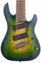 Cort KX508MS II MBB (déballé) - Guitare électrique a huit cordes