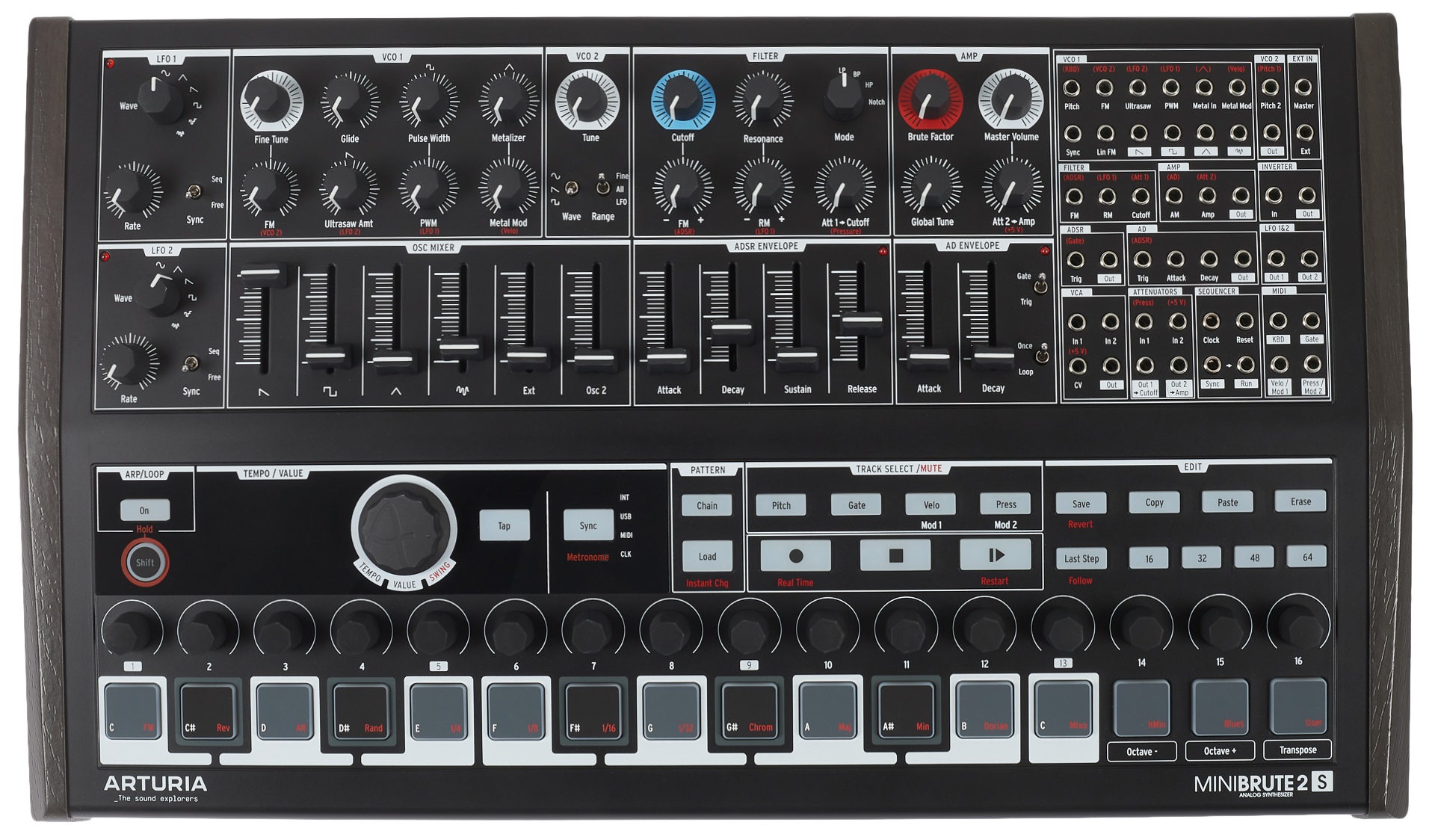 Arturia MiniBrute 2S Noir