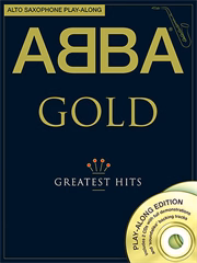 MS Abba: Gold - Alto Saxophone Play-Along - Szaxofon kotta