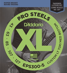 D'Addario EPS300-5 - 5 húros basszusgitár húrok