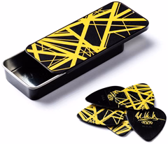 Dunlop EVH Max Grip 0.60 Pick Tin VH II - Pengetők