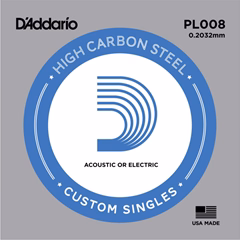 D'Addario PL008 - Elektromos/akusztikus gitárhúr