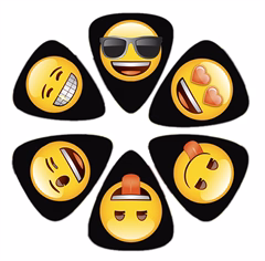 Perri's Leathers Emoji Picks I - Pengetők