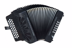 Hohner Compadre FBbEb, black - Diatonikus tangóharmonika