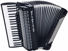 Weltmeister Saphir IV 120 black - Tangóharmonika